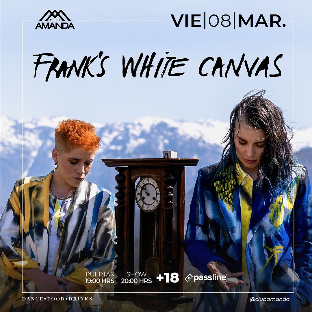 Frank's White Canvas: ''nuestro discurso está sobre el escenario''